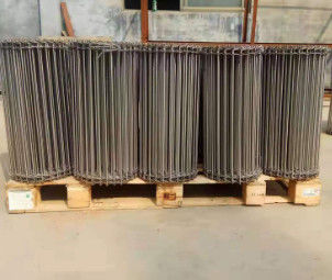 Polerowana siatka ze stali nierdzewnej, niestandardowa szerokość, materiał z drutu stalowego, używana w przemyśle opakowaniowym i automatyzacji przenośników