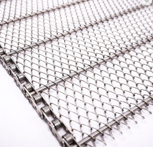 jakość  High Temperature Resistance Chain Drive Flat Flex Belt Wire Mesh for Conveyor Fabryka