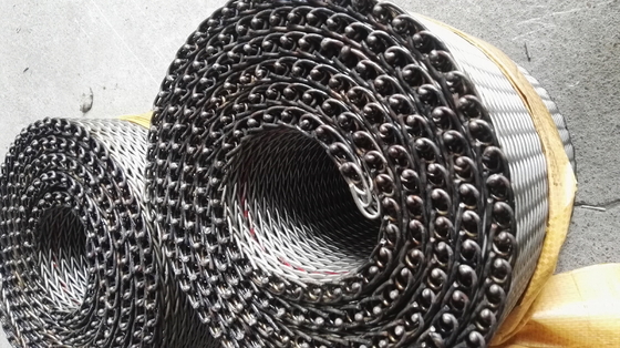 Food Grade Diamond Mesh Steel Mesh Przenośnik taśmowy do piekarnika