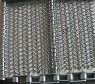 Zrównoważony spiralny przenośnik taśmowy SS o średnicy 0,5 mm-4 mm do pieca tunelowego