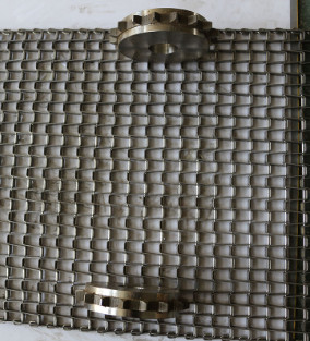 Niestandardowy pasek z siatki ze stali nierdzewnej o długości 20 cm-200 cm do zakładu produkcyjnego