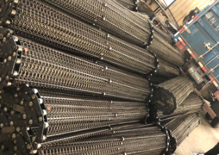 316 Siatka metalowa w kształcie diamentu ze stali nierdzewnej 3.4 Rozszerzone metalowe przenośniki listwowe