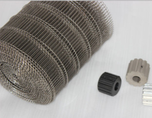SS Woven Food Mesh Belt 16 Spawana siatka druciana do przenośnika