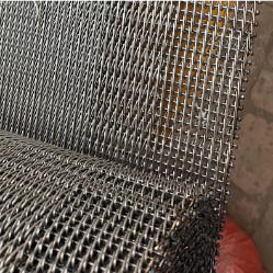 Food Grade Diamond Mesh Steel Mesh Przenośnik taśmowy do piekarnika
