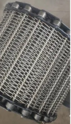 Modularny łańcuch siatkowy Unichain ze stali nierdzewnej 1,2 mm 1,4 mm