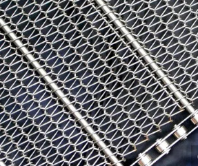 1 mm Taśma przenośnikowa ze stali nierdzewnej Eye Flex Heavy Duty Metalowa siatka ekranowa