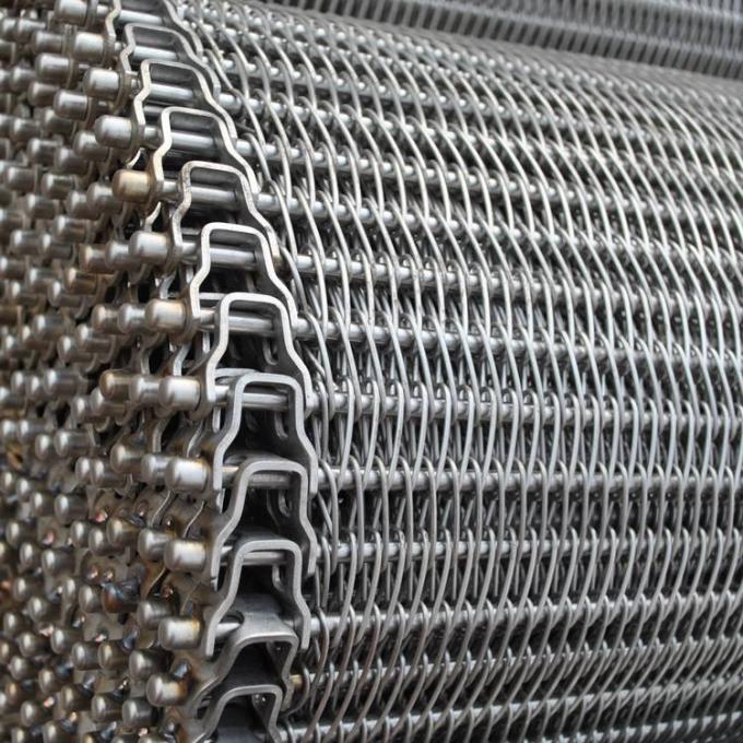 SUS316L Siatka do produkcji przenośnika taśmowego ze stali nierdzewnej 12